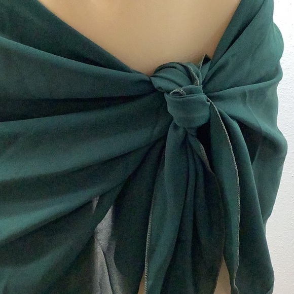 Zuliana Green Beach Cover Up/Sarong Skirt. Made in USA. New With Tags - Picture 2 of 5